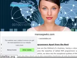 Sites similar to manoageeks.com