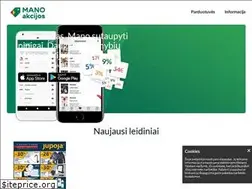 Sites similar to manoakcijos.lt