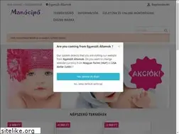 Sites similar to manocipo.hu