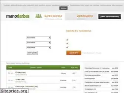 Sites similar to manodarbas.lt