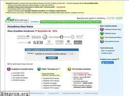 Sites similar to manodraudimas.lt