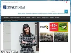 Sites similar to manodruskininkai.lt