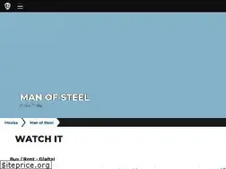 Sites similar to manofsteel.warnerbros.com