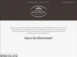 Sites similar to manoirbelleplage.com