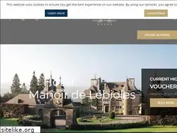 Sites similar to manoirdelebioles.com