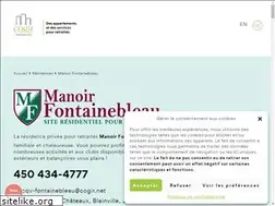 Sites similar to manoirfontainebleau.ca