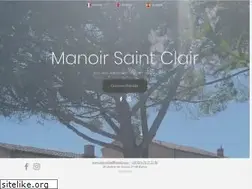 Sites similar to manoirsaintclair.com