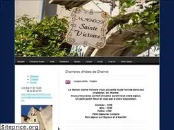 Sites similar to manoirsaintevictoire.com