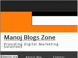 Sites similar to manojblogszone.com