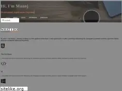 Sites similar to manojpramesh.github.io