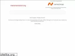 Sites similar to manonamission.org
