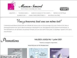 Sites similar to manonsimard.com