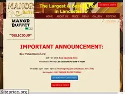 Sites similar to manorbuffetlancaster.com