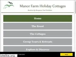 Sites similar to manorfarmholidaycottages.co.uk