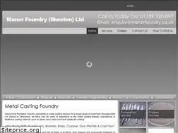 Sites similar to manorfoundry.co.uk