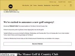 Sites similar to manorgcc.com
