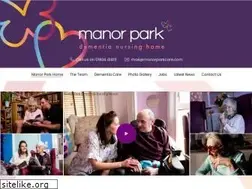 Sites similar to manorparkcare.com
