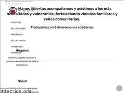 Sites similar to manosabiertas.org.ar
