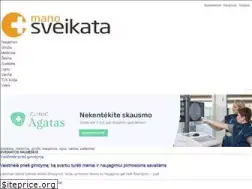 Sites similar to manosveikata.lt