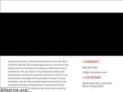 Sites similar to manotaslaw.com