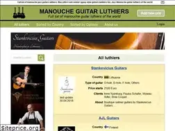 Sites similar to manouche-guitar.com