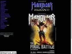 Sites similar to manowar-sweden.com