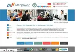 Sites similar to manpowermi.com