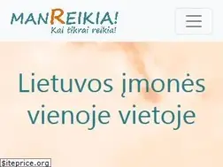 Sites similar to manreikia.lt