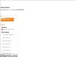 Sites similar to manseefabrics.com