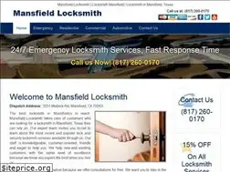 Sites similar to mansfieldlocksmith.net