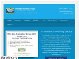 Sites similar to mansfieldshredding.com