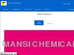 Sites similar to mansichemicals.co.in