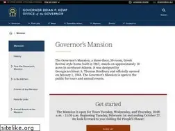 Sites similar to mansion.georgia.gov