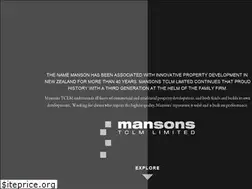 Sites similar to mansons.co.nz