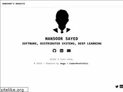 Sites similar to mansoorsayed.com