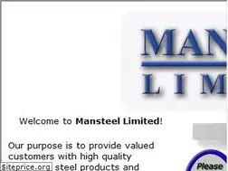 Sites similar to mansteel.com