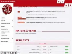 Sites similar to mantaillesportif.com