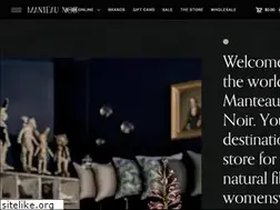 Sites similar to manteaunoir.com.au