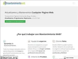 Sites similar to mantenimientoweb.net