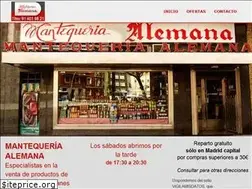 Sites similar to mantequeriaalemana.com