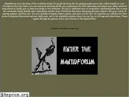 Sites similar to mantidforum.net