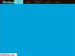 Sites similar to mantiques.us