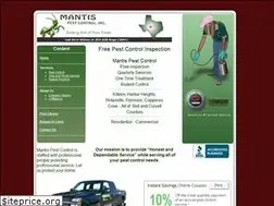 Sites similar to mantis-pest.com