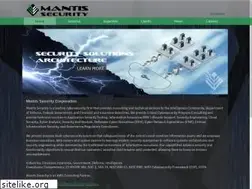 Sites similar to mantis-security.com