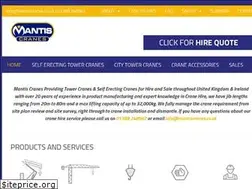 Sites similar to mantiscranes.co.uk