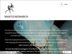 Sites similar to mantismonarch.wordpress.com