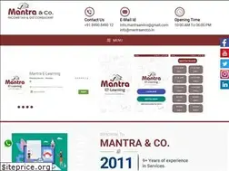 Sites similar to mantraandco.in