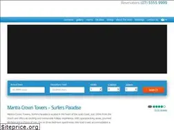 Sites similar to mantracrowntowers.com.au