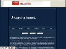 Sites similar to mantraexport.tripod.com