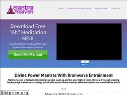 Sites similar to mantraheaven.com
